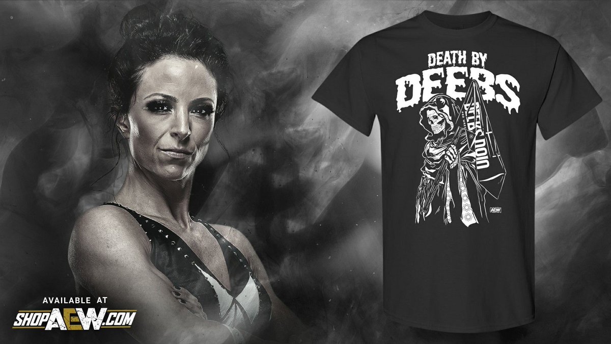 Death By Deebs! Get the latest @serenadeeb shirt today at ShopAEW.com! shopaew.com/roster/serenad… #shopaew #aew #aewdynamite #aewrampage #aewcollision