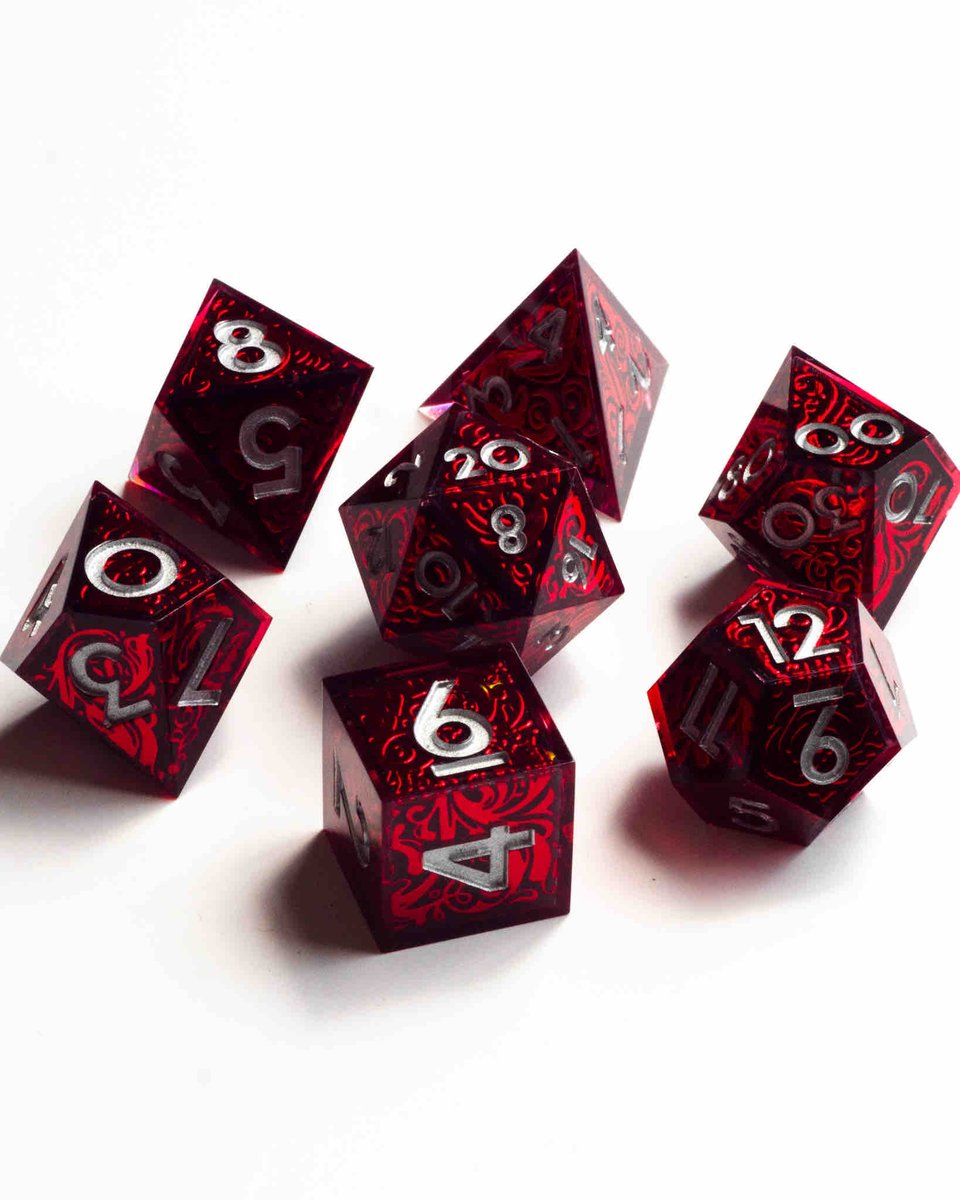 “Why do beautiful people taste better? It hardly seems fair on the ugly - they have such wonderful personalities.” - Astarion 🩸Exsanguinated🩸 Astarion inspired dnd dice restocks + BG3 preorders coming 5/7 12pm PT!