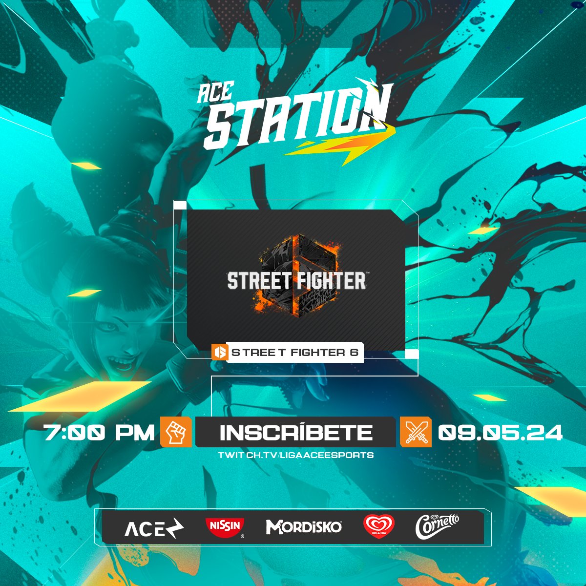 ⚡¡Prepárate para llegar a la Sexta Estación de  #LineaStreet en Linea 2!

📝 start.gg/6SF6

@Helados_Holanda | @NissinMx #TaPotente