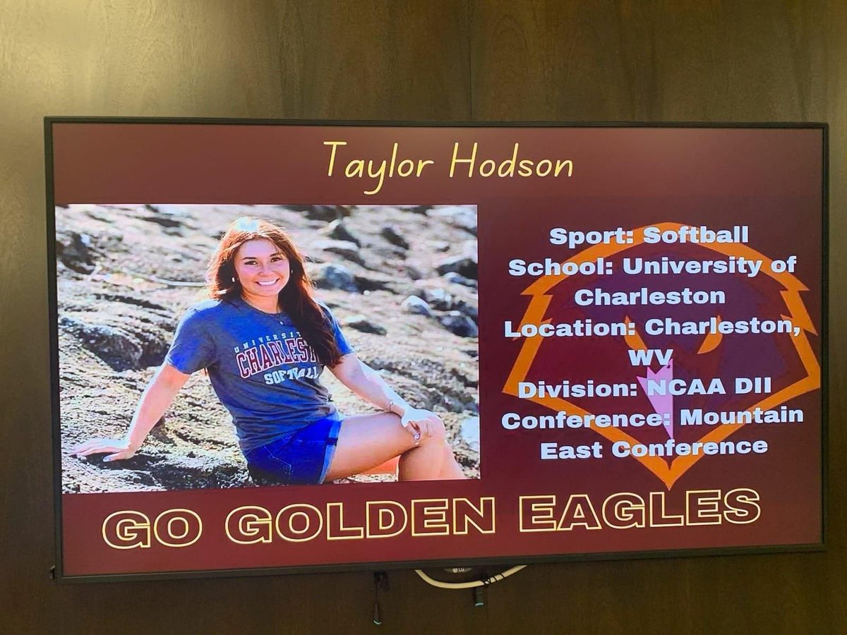 It’s official! Thank you to everyone who came and supported me and helped make my day so special. Thank you to all my coaches who have helped shape me to be the player I am to be able to experience this. Love you mom, dad, aunt pam and sis🧡 <a href="/ucwv_softball/">UC Softball</a> <a href="/BathCoSoftball/">Bath County Softball</a>