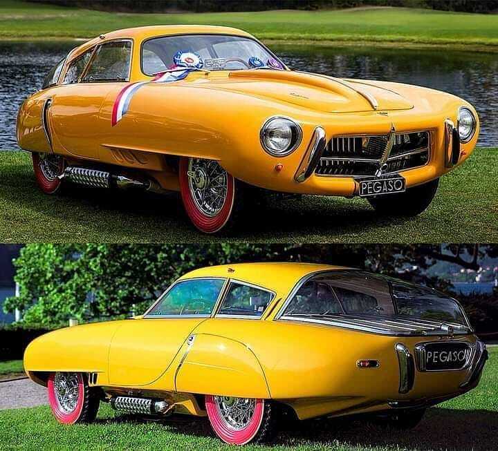 Pegaso Z-102. Испания. Между 1951-1958 гг. самый быстрый серийный автомобиль в мире. Всего было произведено 84 экземпляра. К сожалению.