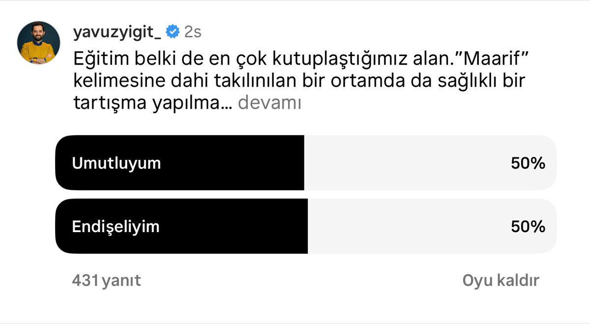 Yeni müfredatı sordum Instagram’da. Cevaplar bir Türkiye klasiği.