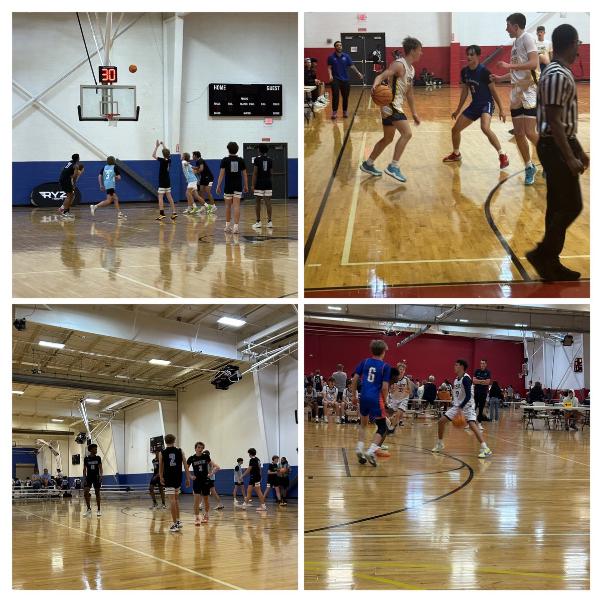 Great opportunity to catch some of our guys in action with their AAU Teams today. Parker Emerson, Luke Mathey, Davis Cochran, Jackson McCutcheon, Hudson McKnight, Gray McAdams, and Liam Ching. Love how our guys compete and support their teammates!