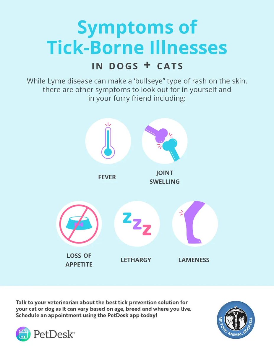 Warm weather is coming so get your flea and #ticks treatment up to date. Long grass,fields&wooded areas mean ticks! Be as careful as you can&check yourself&your #dogs after each walk to prevent tick-borne diseases.Check the body&the face,lips,mouth&eyelids #lymedisease #OTLFP