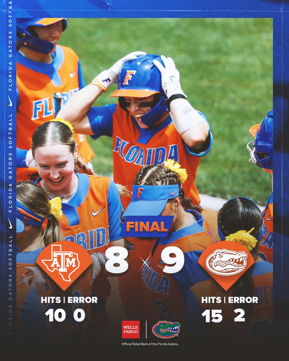 Walk-off to clinch the series 🎉

#GoGators | Presented by @WellsFargo