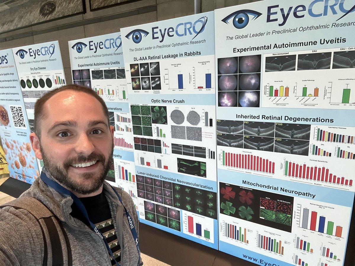 Tomorrow is the big day! Come to booth 1915 to get your #ARVO2024 <a href="/EyeCRO/">EyeCRO</a> swag! Needing some help getting that pilot project started, or Interested in eye drop formulations?! We’d love to chat with you!