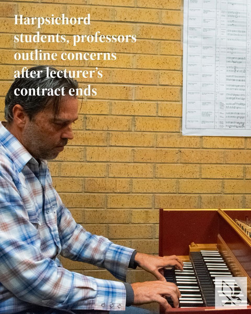 NEWS: Harpsichord students, professors outline concerns after lecturer’s contract ends 📝: @NolanWWilkinson 📸: @NolanWWilkinson Read more: buff.ly/44vpivN