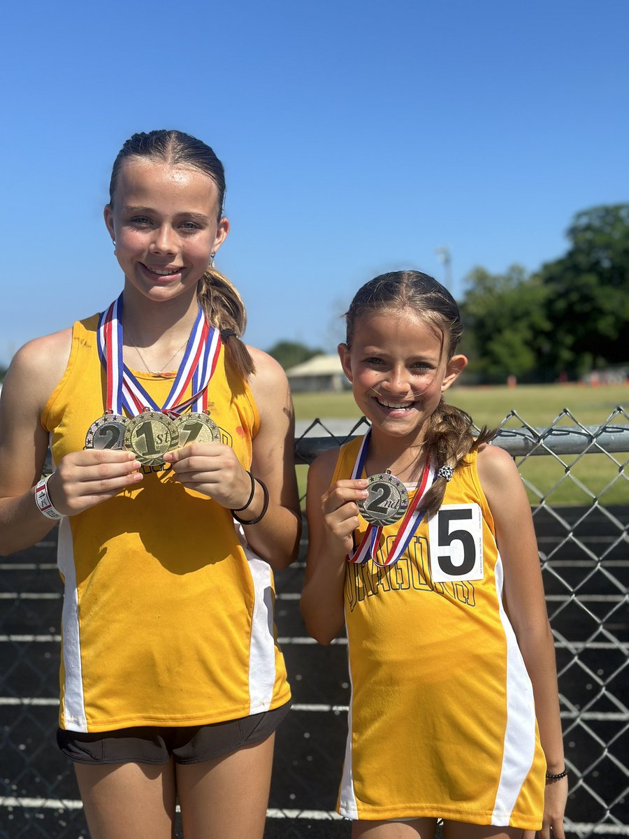 I’m so so proud of my track stars! #CarinaRose and her sister #AdelinaRose absolutely crushed the competition today. Carina placed 1st in the 100m and 4x 100m relay 2nd in the 200m and Adelina got 2nd in 4x 100m relay! #GoDragons #Champions