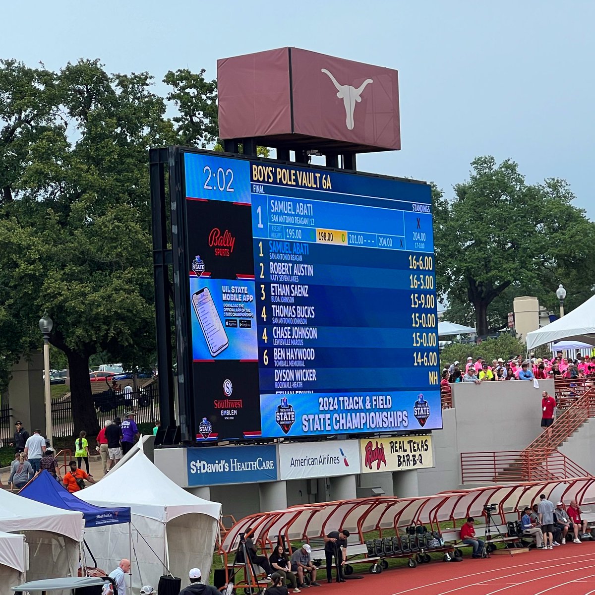 What a way to end a great season! Ethan Saenz finishes 3rd at the State Meet clearing 15’9! I am so proud of this young man and the person that he is!