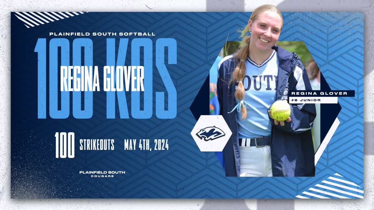 Congratulations to Junior #8, Regina Glover, on reaching the 100-season strikeout milestone! We are so proud of you and all your hard work! 

#CougarNation