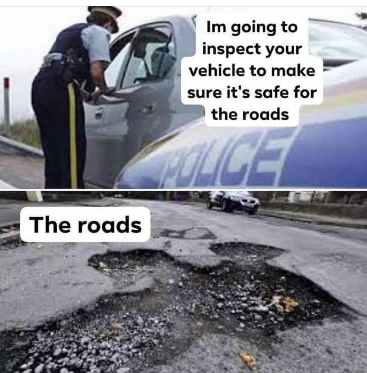 I’m still seeing potholes around the streets @NZNationalParty @actparty @nzfirst @nzpolice