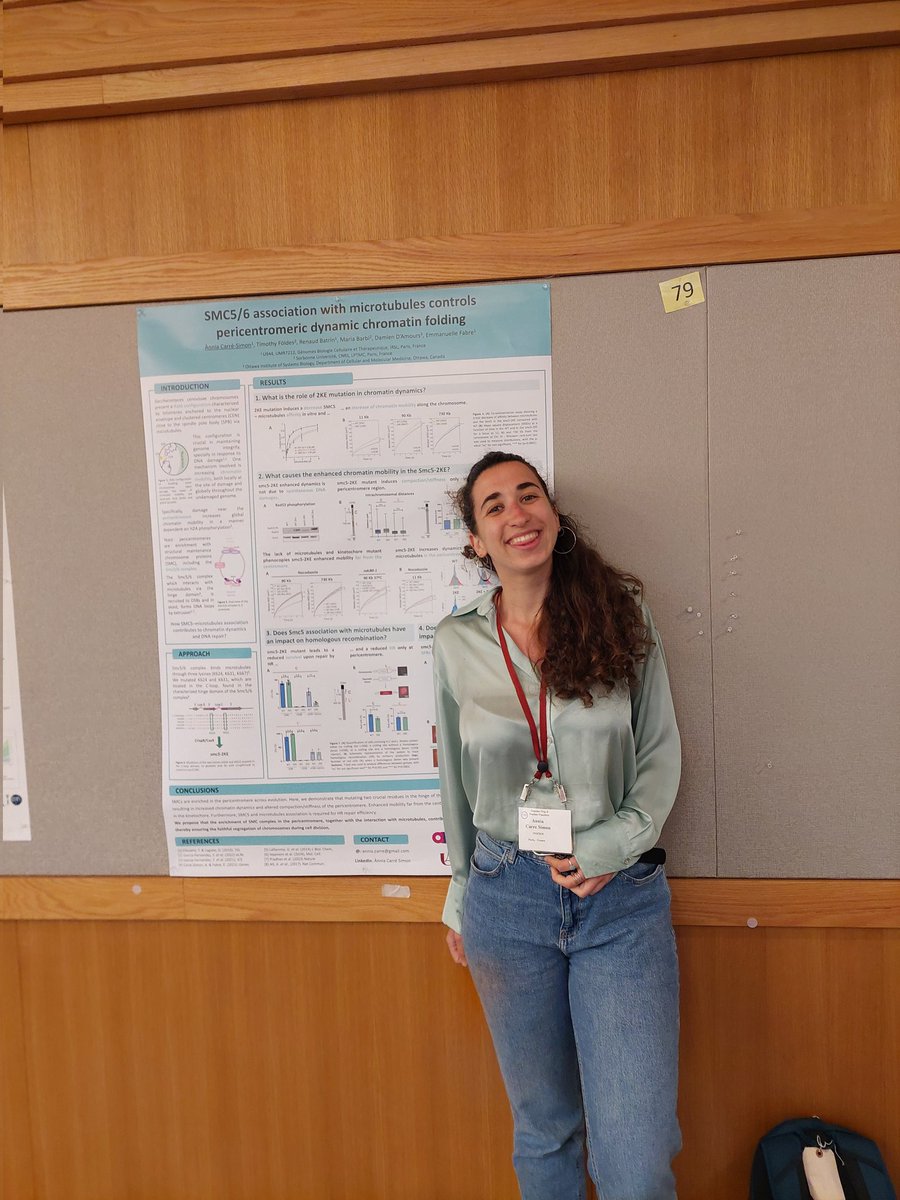 Happy to have spent the last week sharing science in the genome organization and nuclear function meeting in Cold Spring Harbour. I also had the opportunity to present my poster. #cshlnucleus