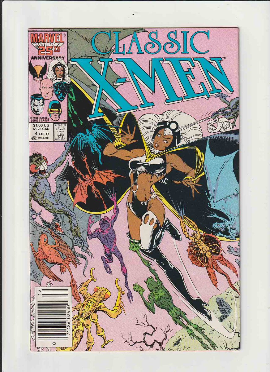 #ClassicXMen #4 (1986) #ArthurAdams and #PCraigRussell Cover, #DaveCockrum, #JohnBolton Pencils, #ChrisClaremont & #BillMantlo Writers / 1st Appearance of #Kierrok  rarecomicbooks.fashionablewebs.com/Classic%20X-Me…   #RareComicBooks #KeyComicBooks #MarvelComics #MCU #MarvelUniverse #KeyIssue #XMen