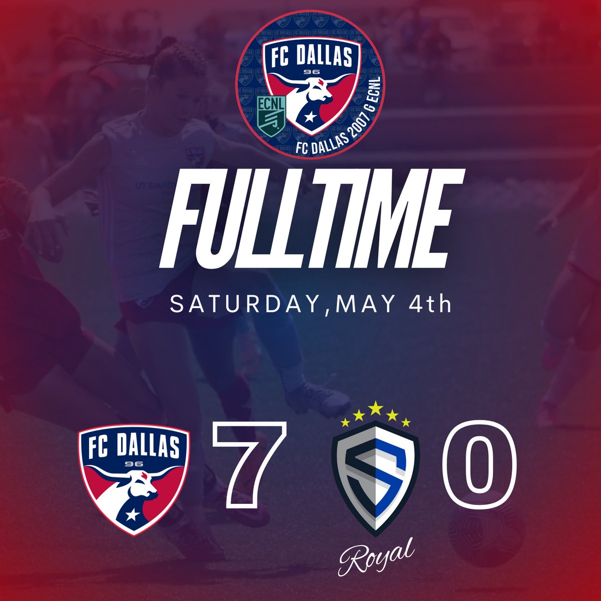 Great team win and a shutout ❌ by our defense and GK @aviana1gk 💪🏻‼️#DTID #HAH ⚽️⚽️⚽️🅰️@RyleeMcLanahan ⚽️@11NatalieWagner ⚽️@HollyStorer07 ⚽️@charli_fcd23 ⚽️@bellaemartinez 🅰️@minor_samira3 🅰️@nadia__ortiz 🅰️@OfficialLaylaT @FCDwomen | @ECNLgirls