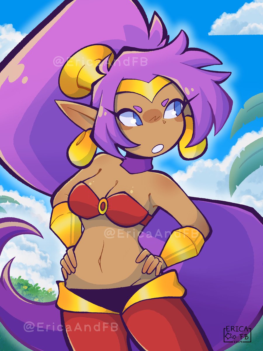 Shantae! Your favourite half-genie!