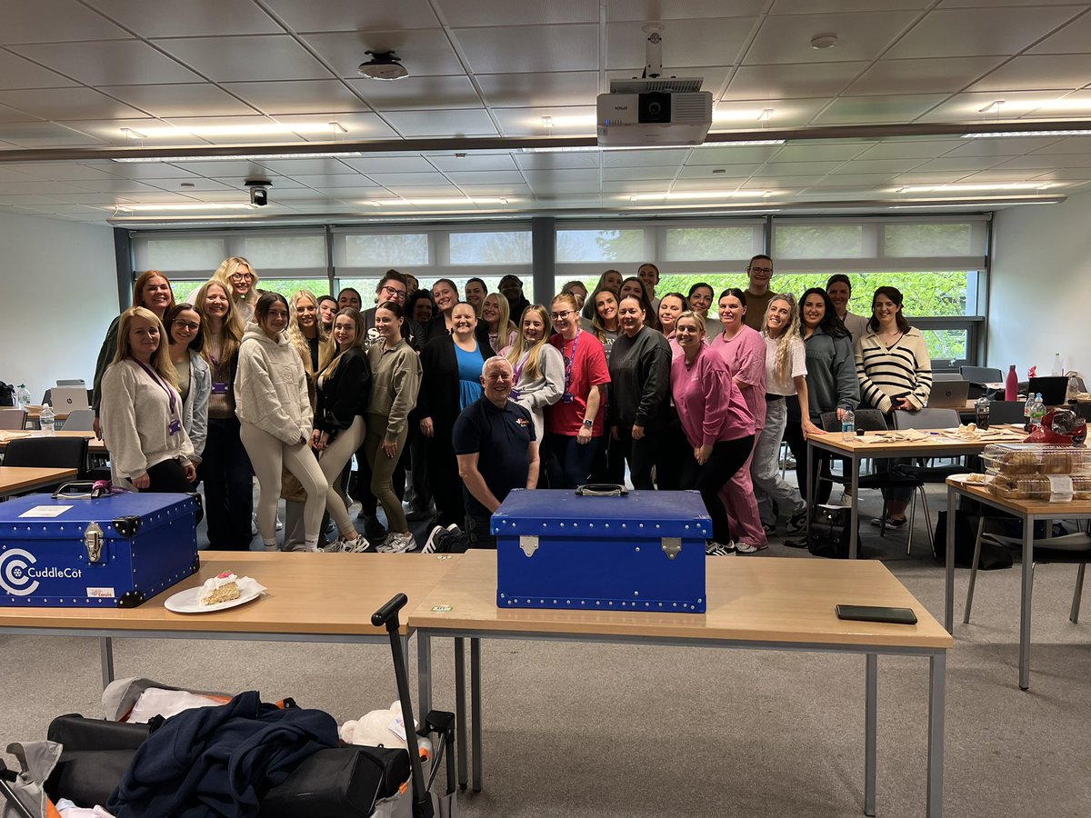 A wonderful day at Edge Hill university speaking to 1st year midwifery students.  An amazing group who looked after me and made me feel welcome.  You will all be amazing. 4Louis #4louis #MatExp #midwife #edgehilluniversity #NHS