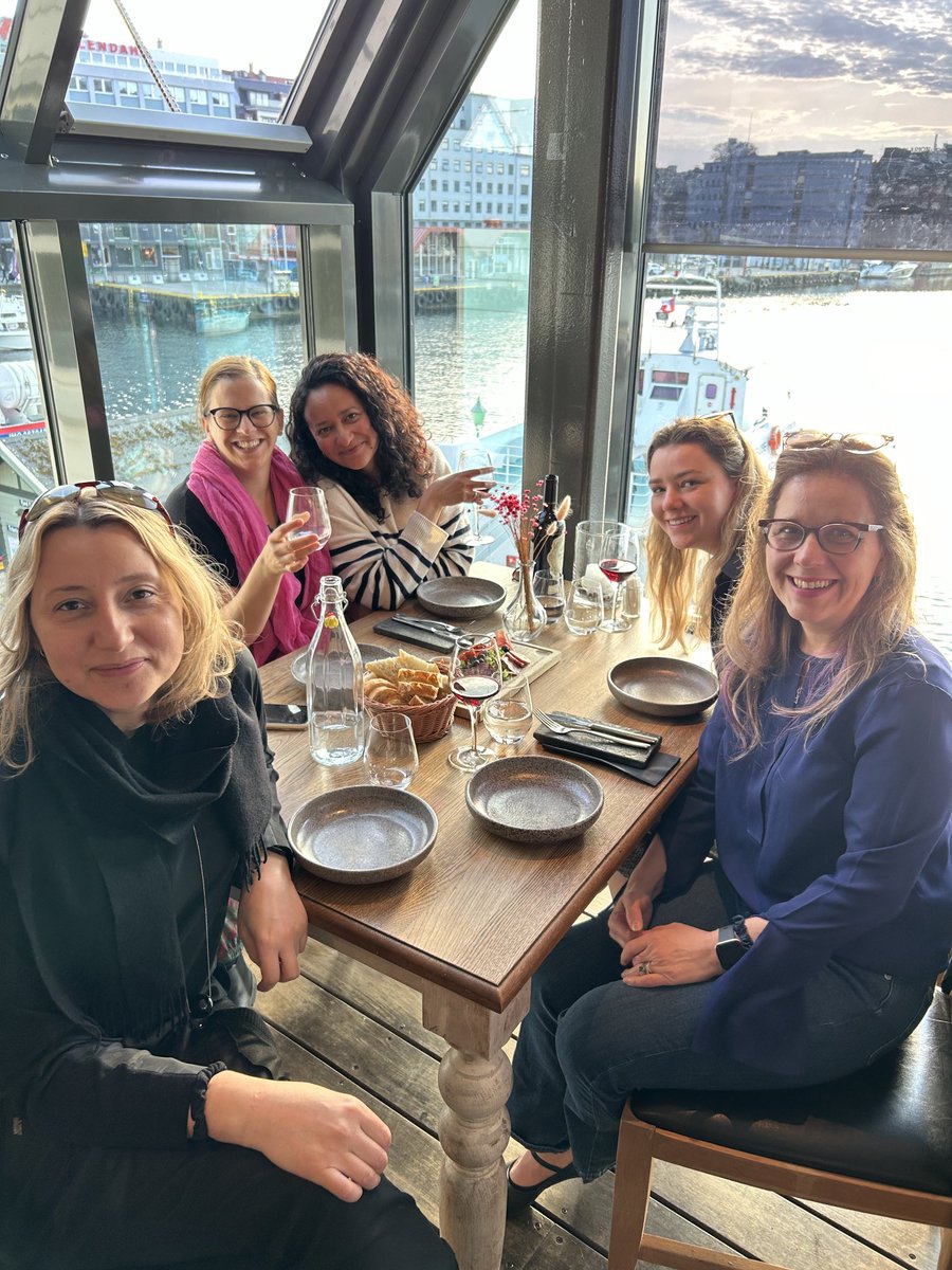 KundakovicLab's tweet image. Greetings from #Bergen , Norway! Would travel anywhere for an opportunity to chat and dine with ⁦@LiisaGalea⁩ &amp;amp; ⁦@CognNeuroend⁩ ! 😊 What a great evening with a view and good food … looking forward to #OSSD2024 !