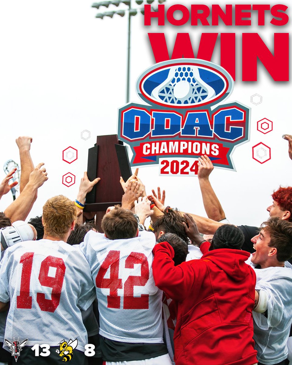 LynchburgMLAX's tweet photo. Lynchburg Men’s Lacrosse:
2024 ODAC CHAMPIONS!!! https://t.co/TXQ7EnlbDN