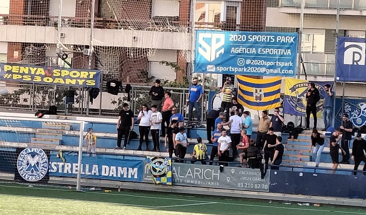 La Penya Sport del Palamós desplaçada al Nou Sardenya en el partit jugat contra l'Europa B.