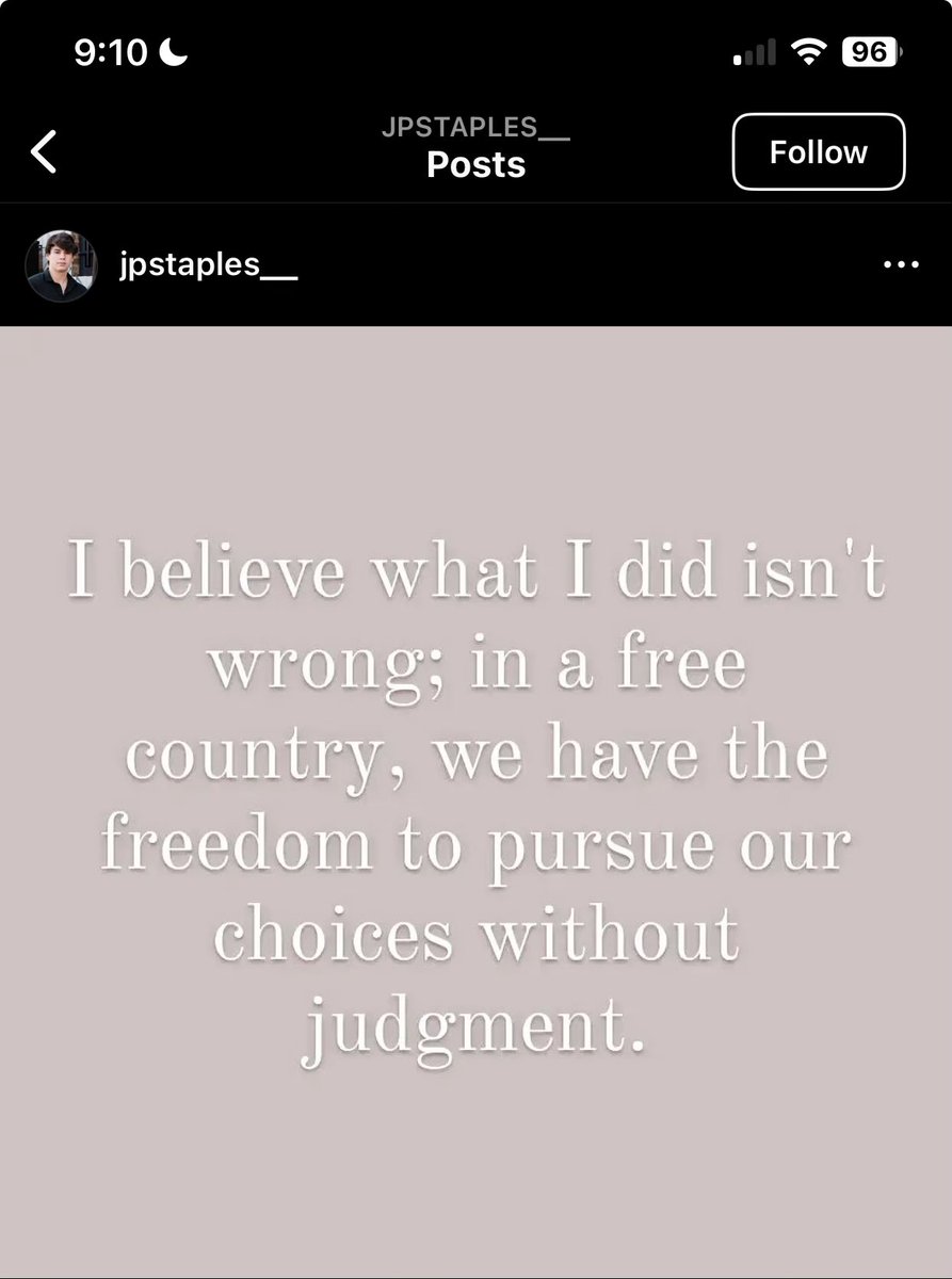 This is all that's left of @jostaples_ on social media after he made monkey sounds at a black woman in Mississippi. What this asshole doesn't understand is that no one is denying him the right to do what he did despite the fact what he did is NOT covered by his #1A rights because…