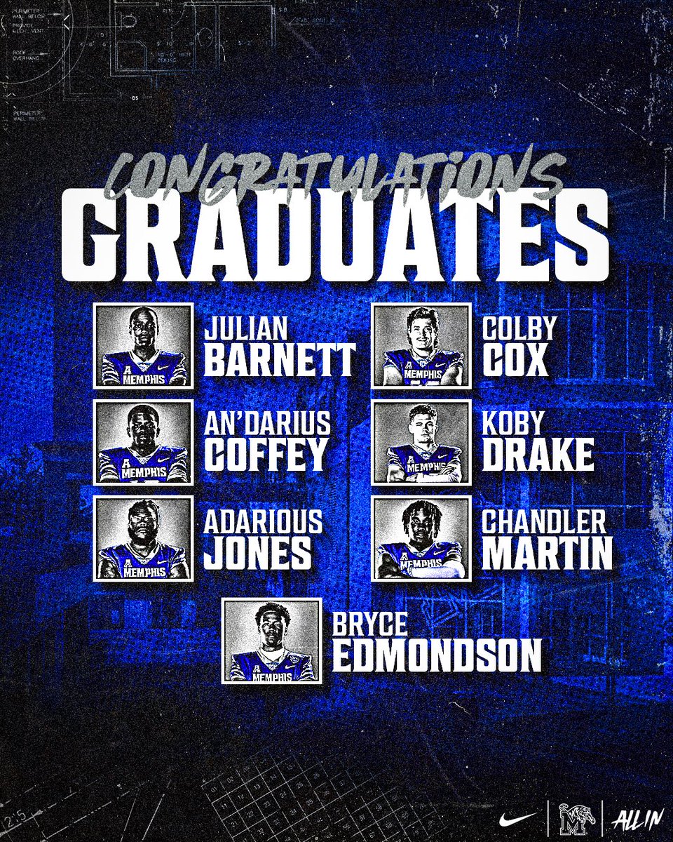 Congratulations to our guys who earned their degrees today! 🎓👏 #ALLIN | #GoTigersGo