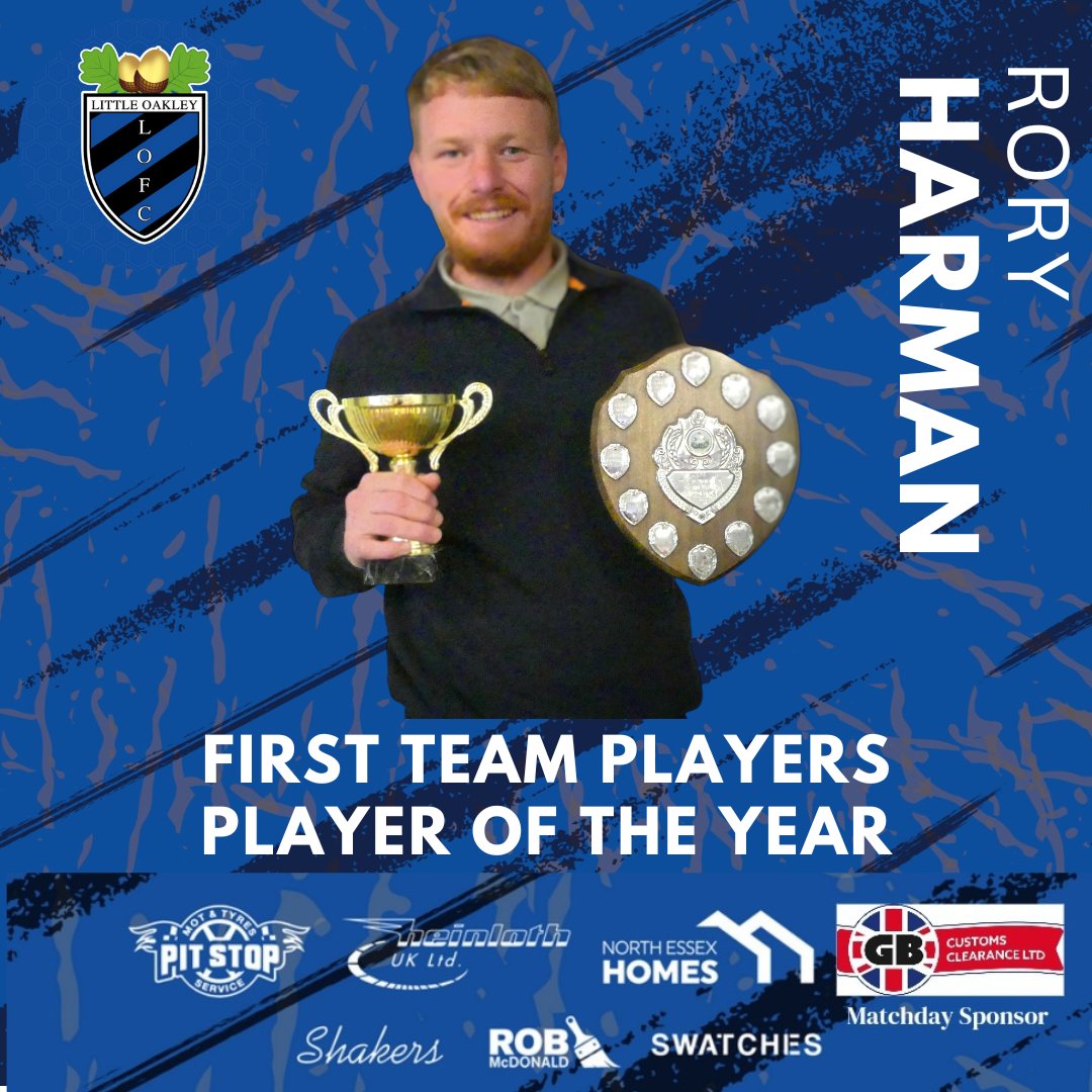 Completing the night @Rorz06 received his second award of the evening receiving the Players player of the year. ⚫🔵🌰⚫🔵