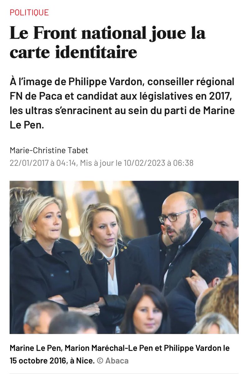 Ça va être compliqué pour Marine Le Pen de critiquer ce choix 😅