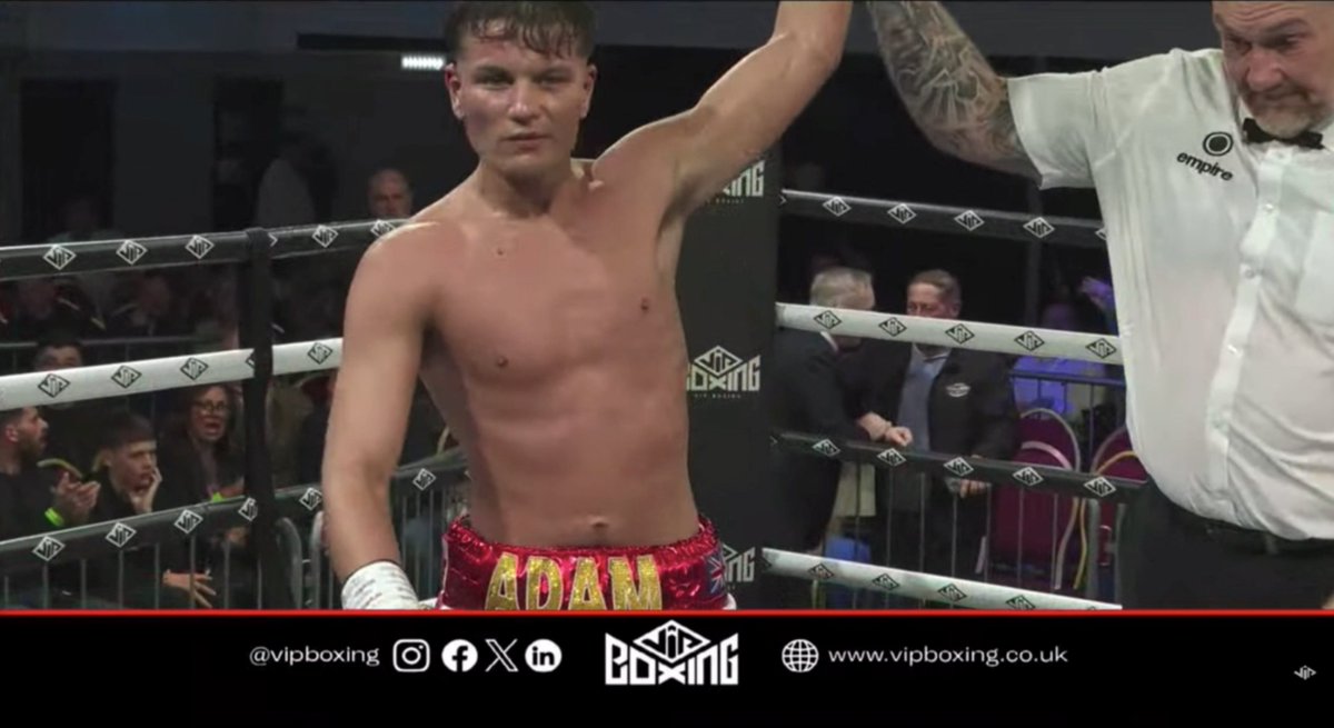 Adam Reichard (5-0) with a 60-54 win over road warrior Jake Osgood (1-46) in their lightweight bout from Houghton-le-Spring, UK 🇬🇧