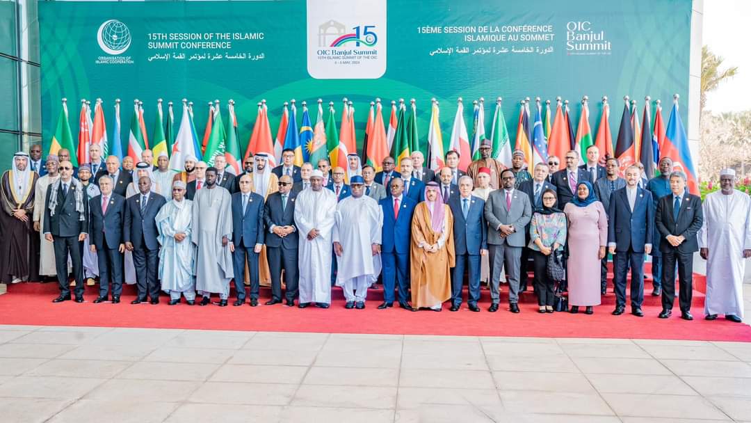 I joined leaders in #Banjul today to participate in the 15th Islamic Summit of the Organization of the Islamic Cooperation (OIC) under the Chairmanship of H.E. Adama Barrow, President of #Gambia.