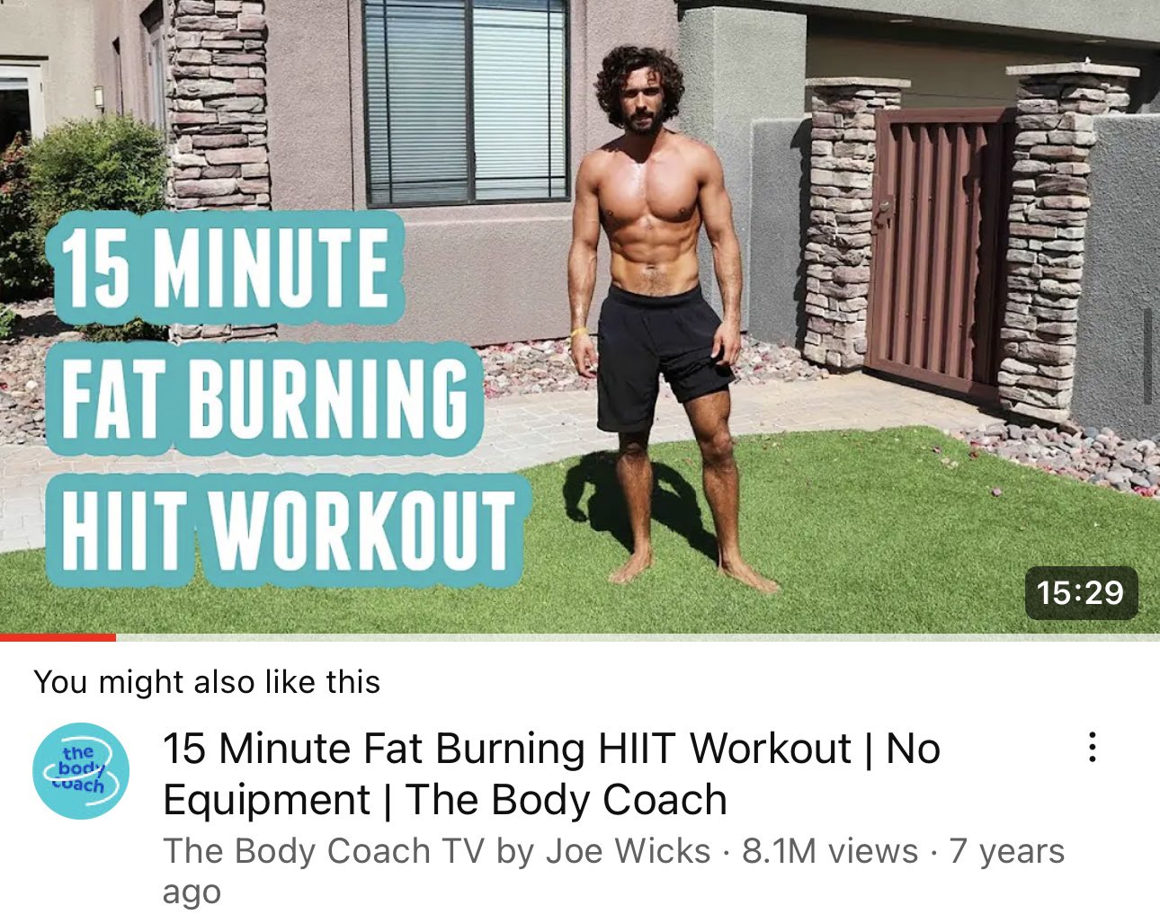 Joe Wicks on X I ll be doing this workout for my HIIT a day challenge tomorrow. Day 5 31 https t nJNeiMWE1c https t xx0wi7U5p4 X