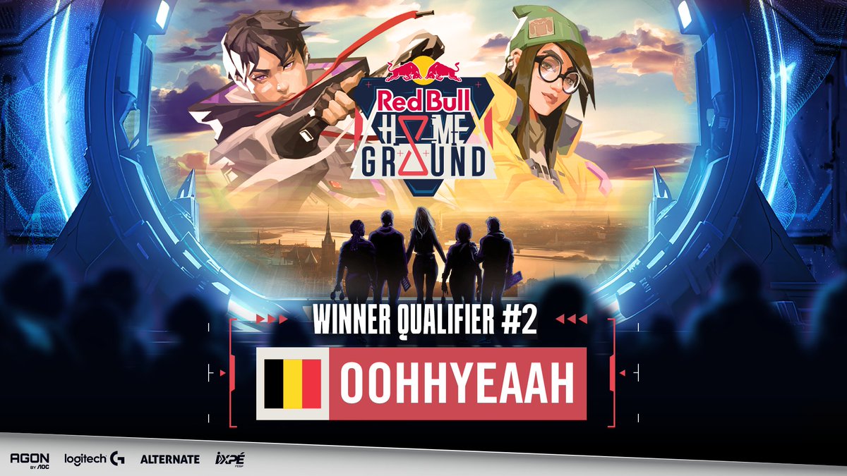 Red Bull Home Ground Qualifier #2 in the books! 🤩 OohhYeaah is headed for the national final on Sunday 26 May! 🇧🇪 Congrats @Syratch_, @Polo922_, MadaoOssan, PROZFQ and SkillG! 👏 #RedBullHomeGround #valorant #givesyouwiiings