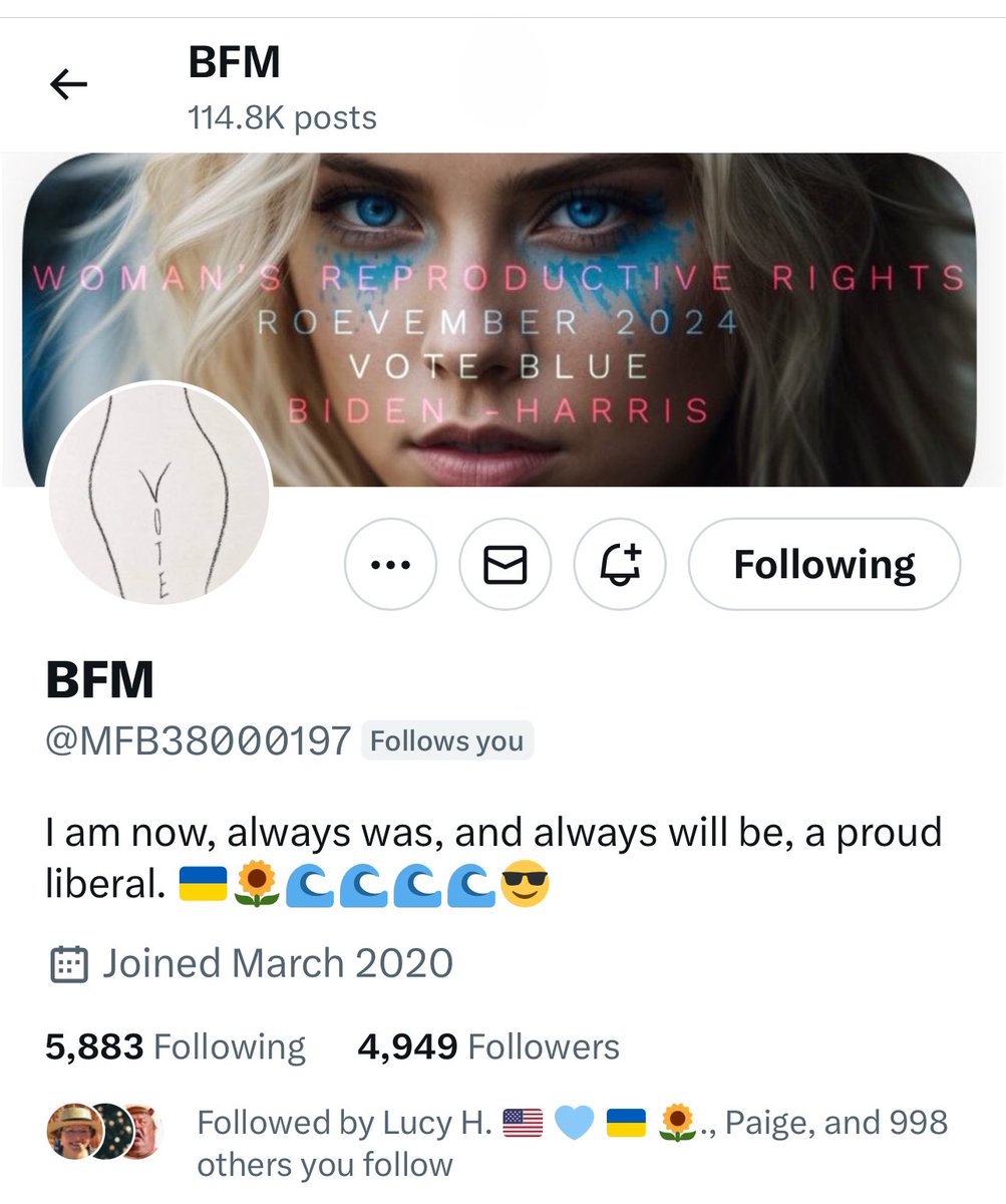 BFM @MFB38000197 only needs 51 more to reach 5K 💙REPOST💙