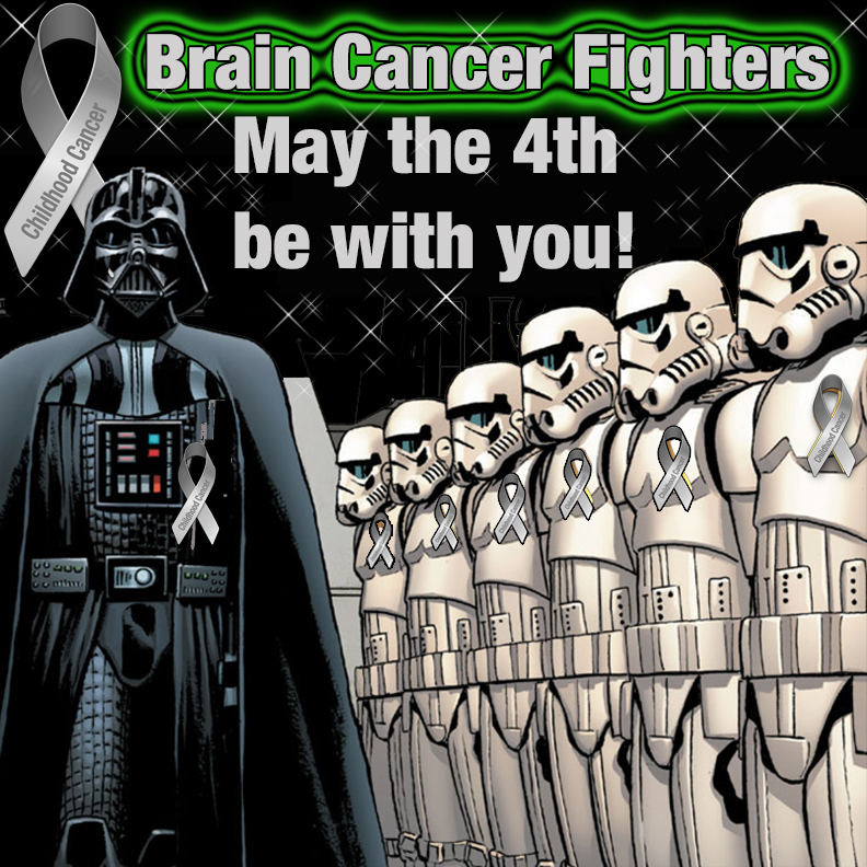 May the Forth Be With You to fight #BrainCancer! If you need talking points, The Coalition Against #ChildhoodCancer has a big library of facts you can use. @cac2org @HappyQuailPress @leezawilllshe @LisaWardspeakup @AmandaHaddock @Ellyn_Miller1 cac2.org/impact-areas/a…