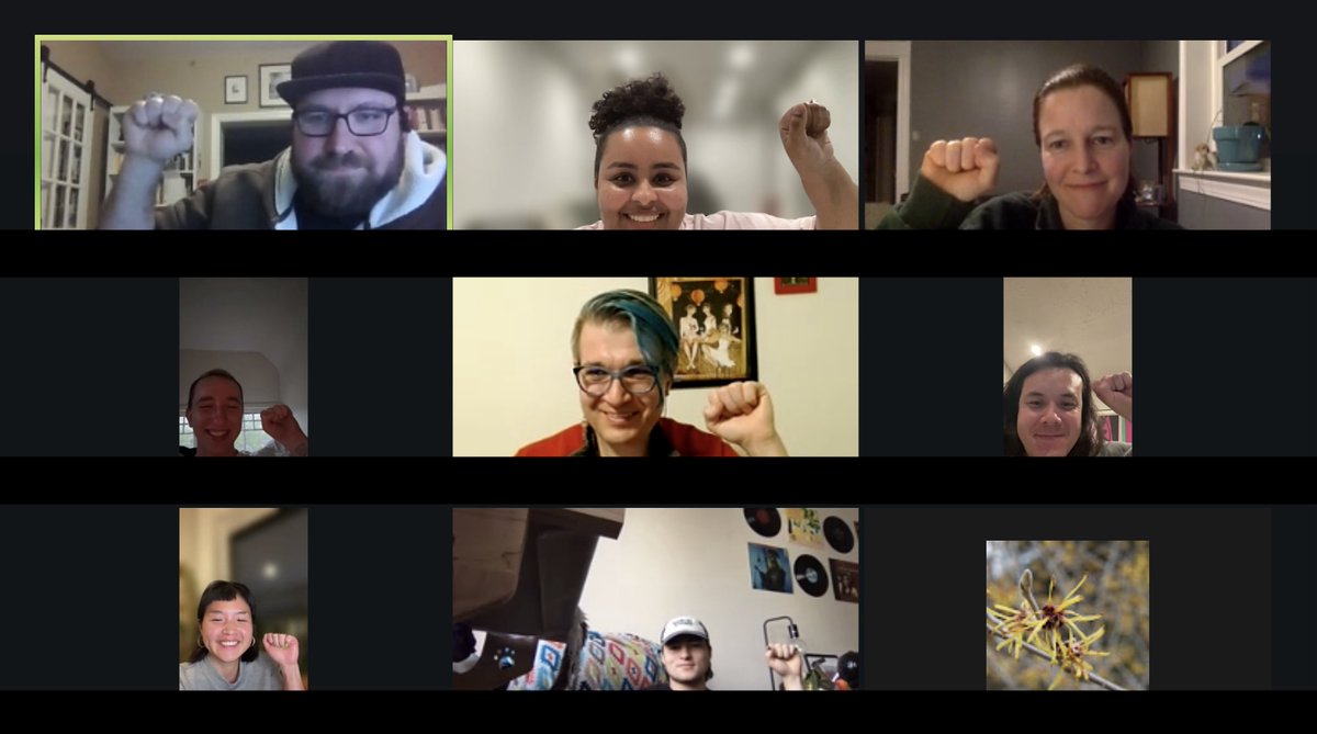 Thanks to everyone who joined us Friday night for our May Case Presentation Meeting!

Here is a photo of the triangle we collectively constructed on a case presented by our comrade, as well as a group screenshot!

See you at our end of year celebration on Friday, May 31st at 7pm!