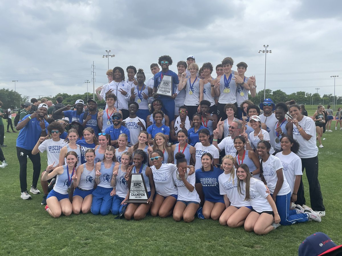 Knights win! Both the girls and boys track and field team won 4A Championships! SPC Champs! #KnightsStandOut