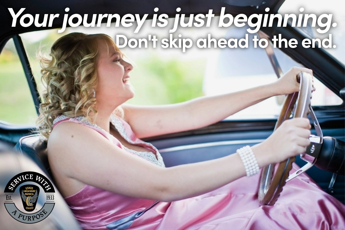 Before the memories begin and the music plays, remember to buckle up for a safe ride on prom night.