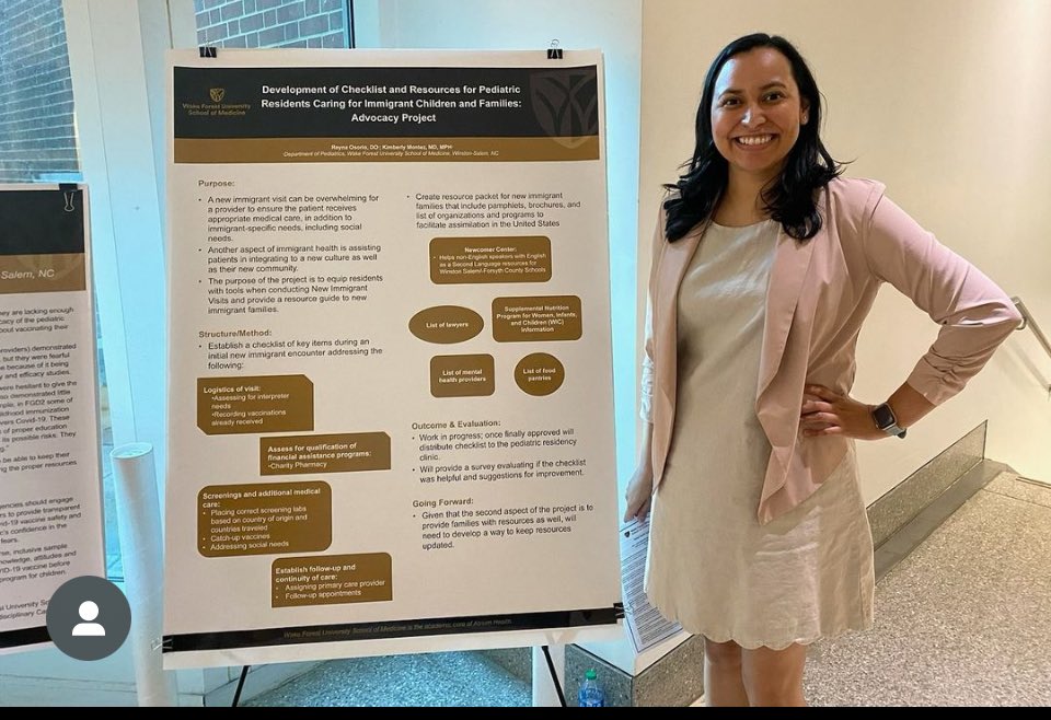 Wake Forest Pediatrics Residency (@wfpedsres) on Twitter photo Congrats to Dr. Reyna Osorio, one of our incoming chief residents, for completing the Global Health Certificate Program that our institution offers! #whywake <a href="/WakePeds/">Pediatrics at Wake Forest</a> Congrats to Dr. Reyna Osorio, one of our incoming chief residents, for completing the Global Health Certificate Program that our institution offers! #whywake <a href="/WakePeds/">Pediatrics at Wake Forest</a>