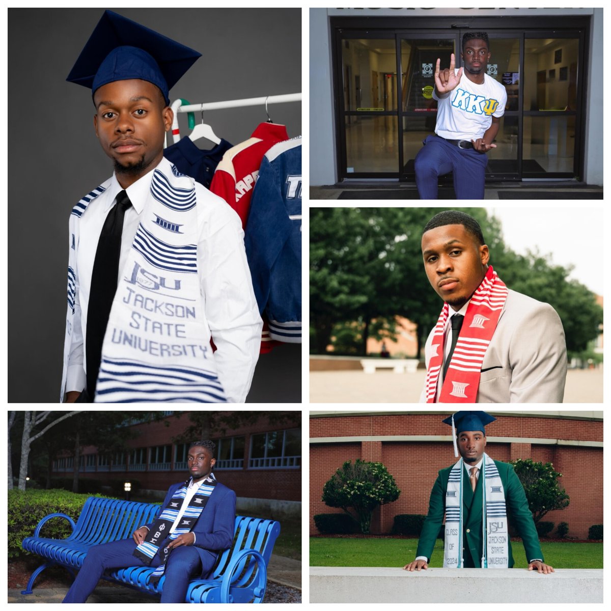 #JSUGrad24: Jackson State University is the #1 producer of Black men with Baccalaureate, Masters and Doctoral degrees in Mississippi. Salute. ✊🏿 #TheeILove @JacksonStateU