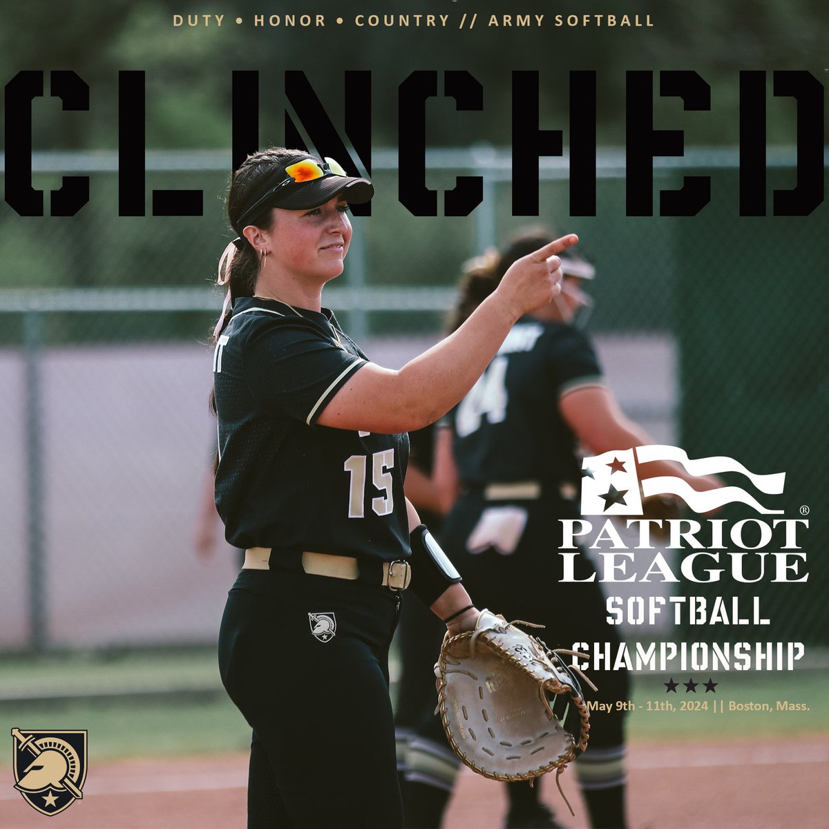 All roads point to Boston 👉 We clinched the fourth seed for the Patriot League Championships!!! #GoArmy