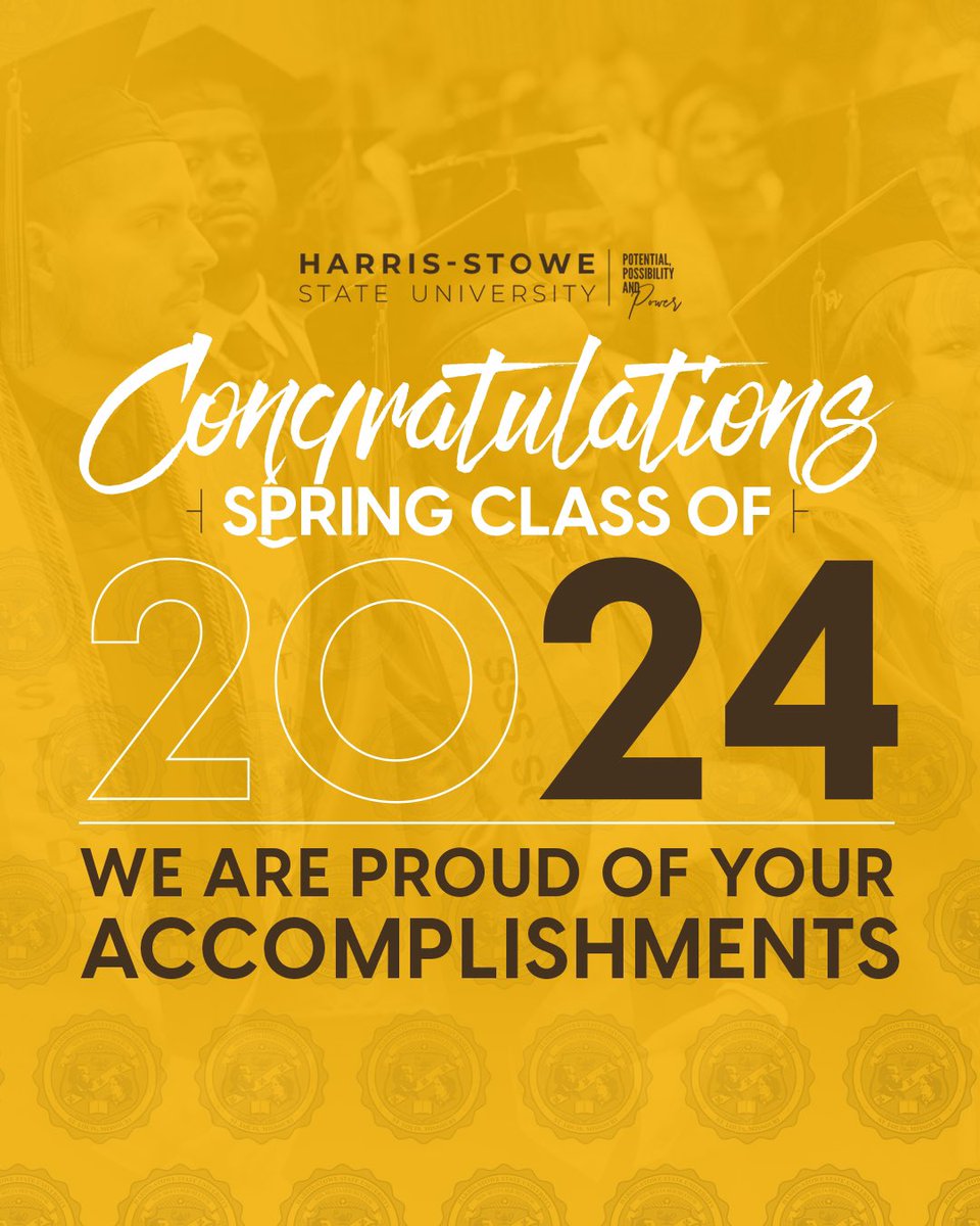 Congratulations Spring Class of 2024! We are so proud of you. 🐝🎓 #HSSUGrad24 #Classof2024 #HBCUGrad