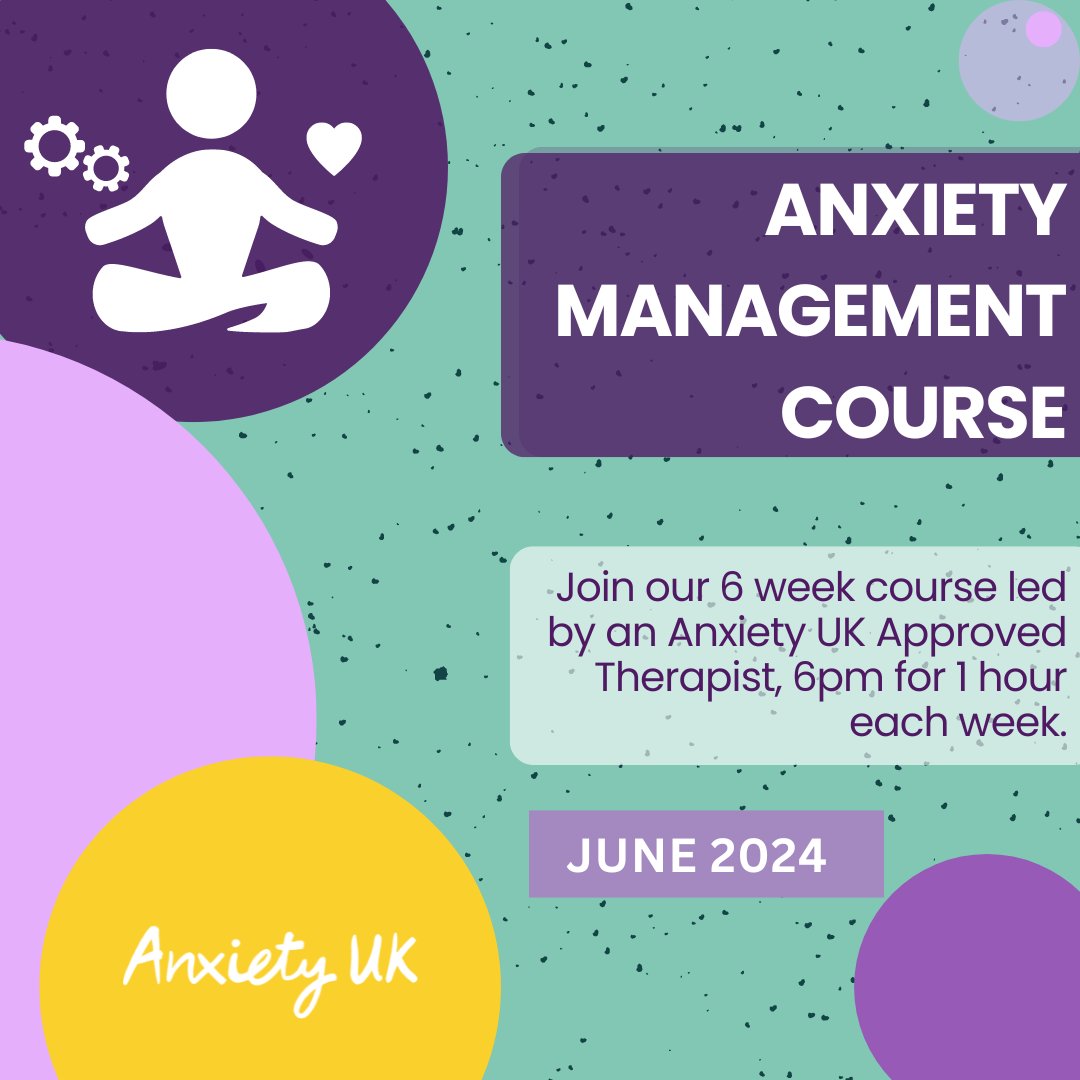 Connect with like-minded individuals who get it, on one of our next Anxiety Management courses! Book early as spaces are limited: anxietyuk.org.uk/products/uncat… #anxietymanagement #therapistledcourse