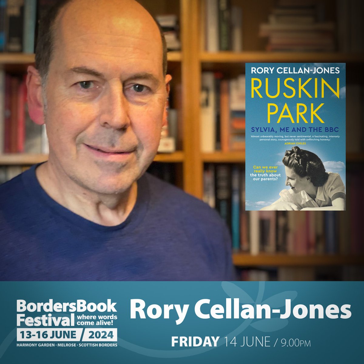 From BBC Technology correspondent to freelance journalist and podcaster, Rory has changed direction again with Ruskin Park: Sylvia, Me and the BBC, a moving memoir about his unconventional childhood. TICKETS: tikt.link/rorycell WEBSITE: bordersbookfestival.org