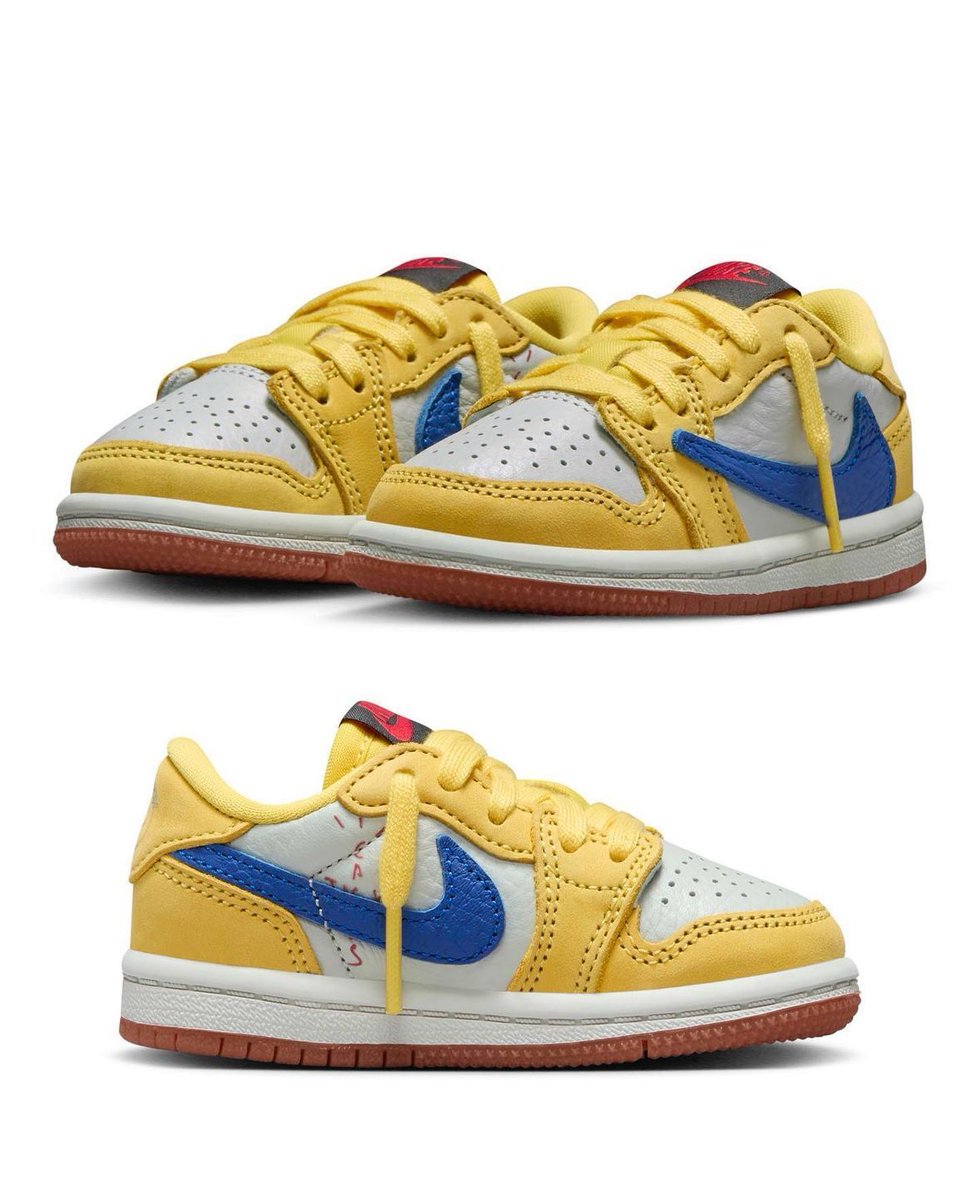 tratvis scott トラヴィススコット　kids NIKE × Travis Scott 新作コラボでキッズ・ベビーサイズ展開も