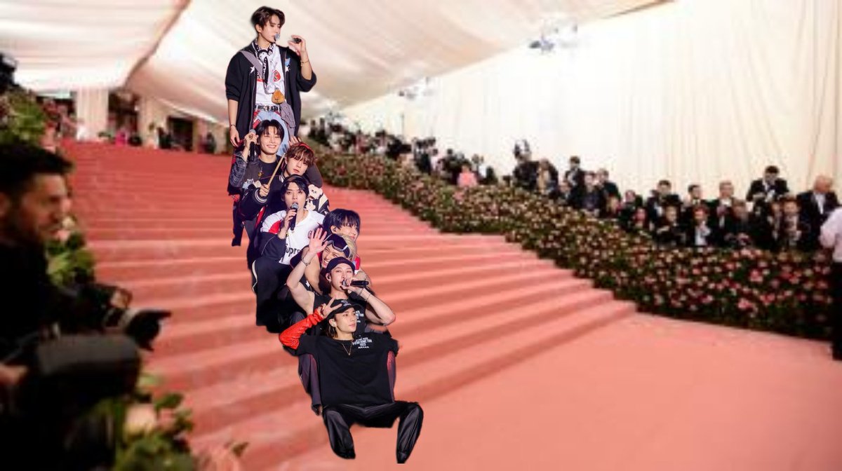 Stray kids are always ready for Met Gala