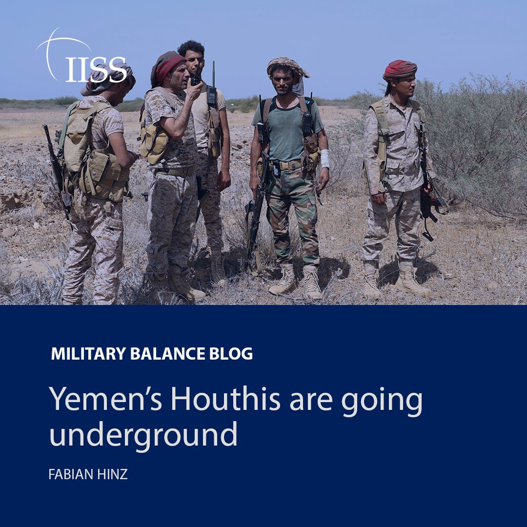 Satellite imagery reviewed by IISS reveals Yemen’s Houthi’s have undertaken a major expansion of underground military facilities. #MilitaryBalance analysis by @fab_hinz. bit.ly/3QouAn1