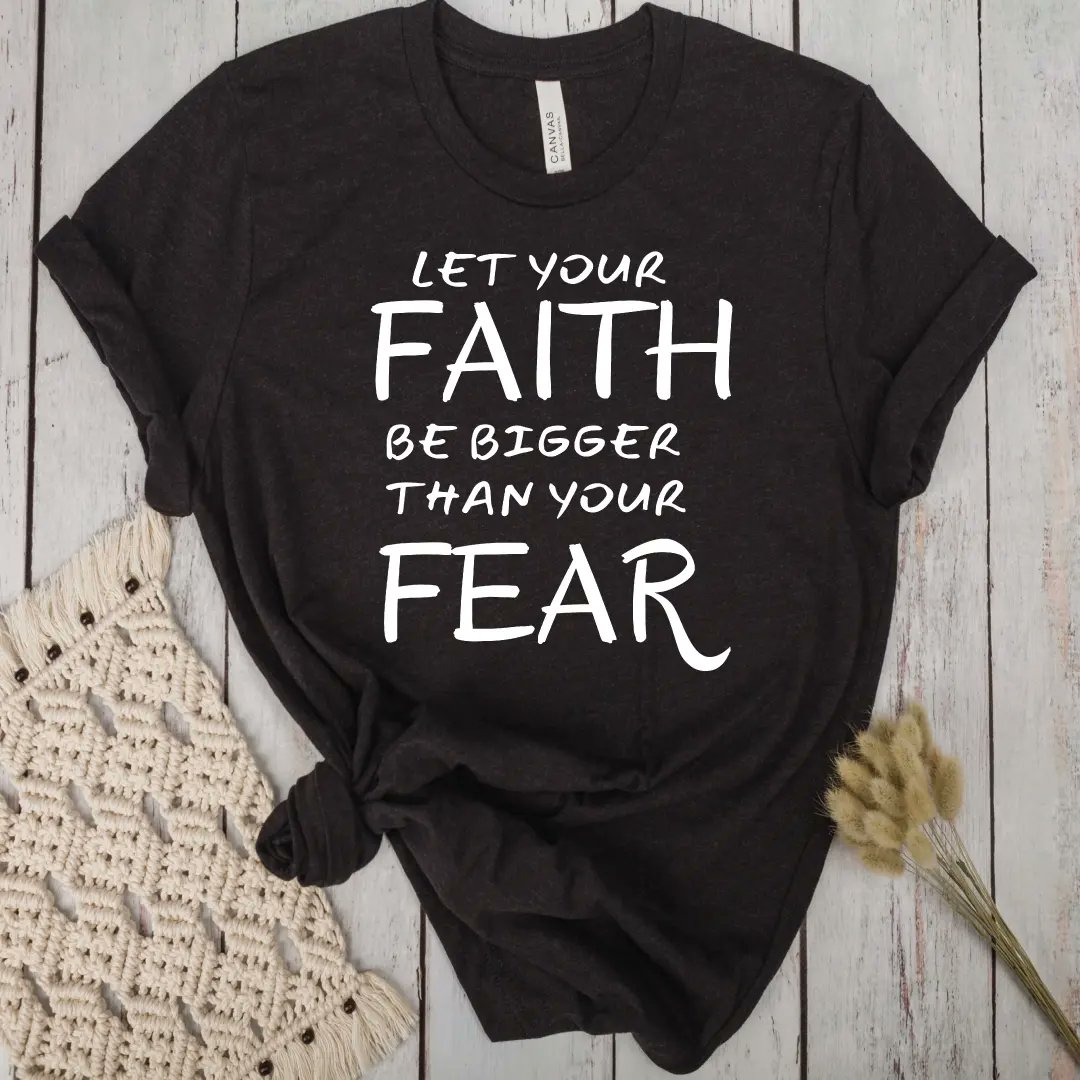 Let your faith be bigger than your fear collection vibes
#faith #faithoverfear #fear #bigger #hope #motivation #tshirtstore #tshirts #clothing #clothingbrands #mugcustom #mugs #teacup #gulbrand #foryou #onlineshopping