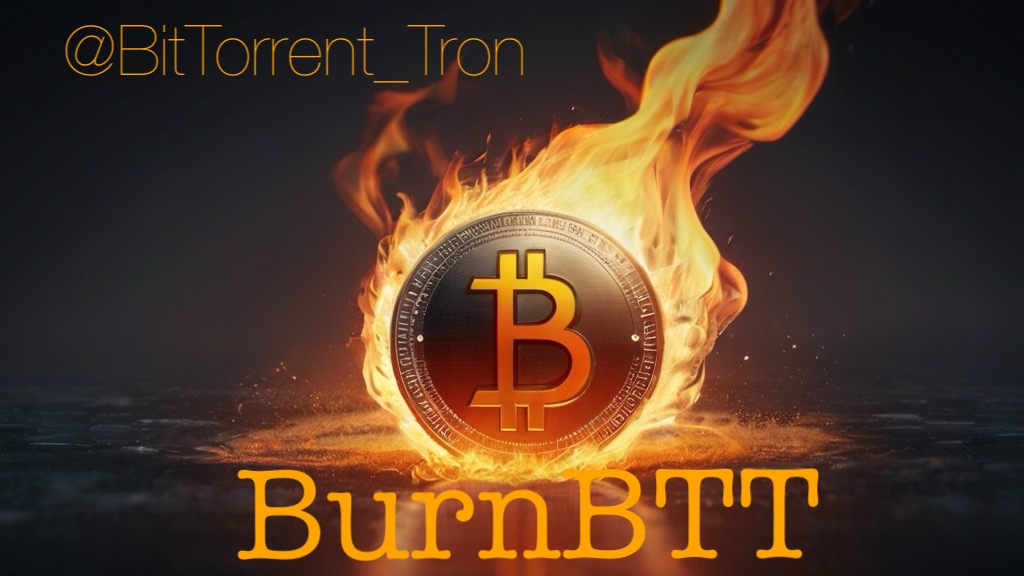 Please #Burn 50% of #BTT supply . If you agree with me like ❤️and      Repost.