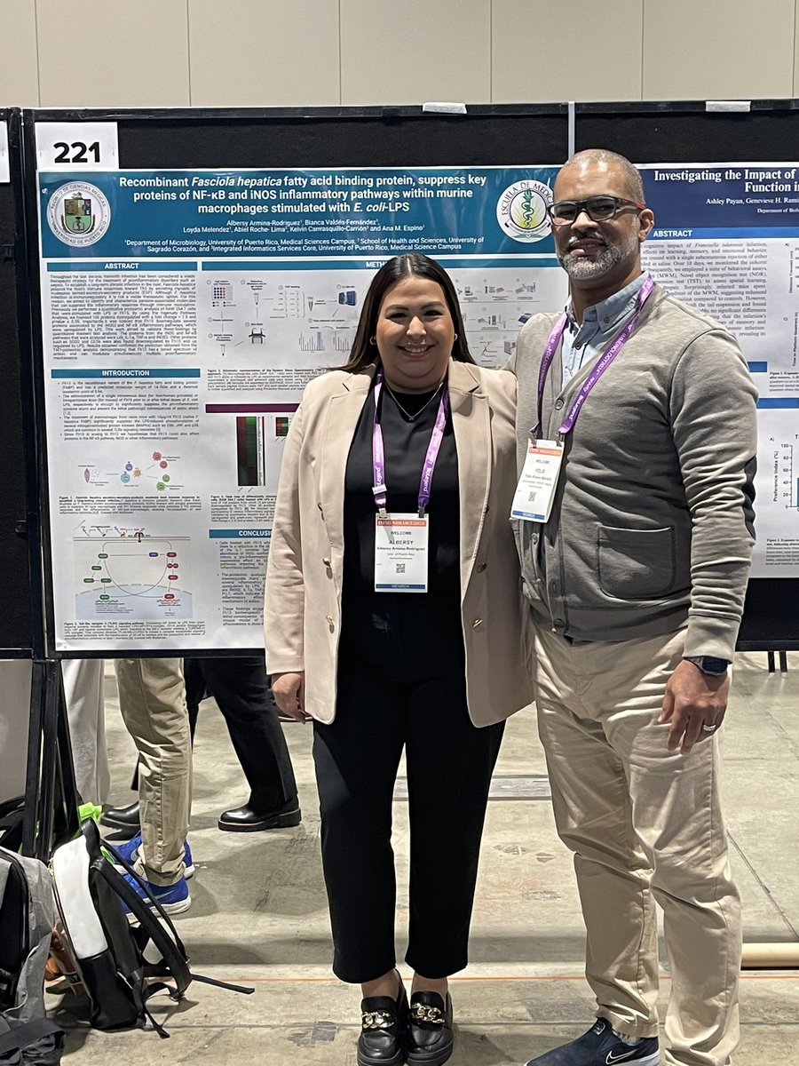 With one of our mentees and rising star within the immunology field, @AlbersyArmina , presenting her poster at #AAI2024!