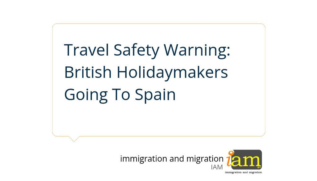 And because of the pandemic, don’t forget to get your travel insurance, which will cover you for flight disruptions and pandemic related matters.

Read more 👉 immigrationandmigration.com/travel-safety-…

#BritishHolidayMakers #MainlandEurope #ForeignOffice #EEA #IaM #Travel