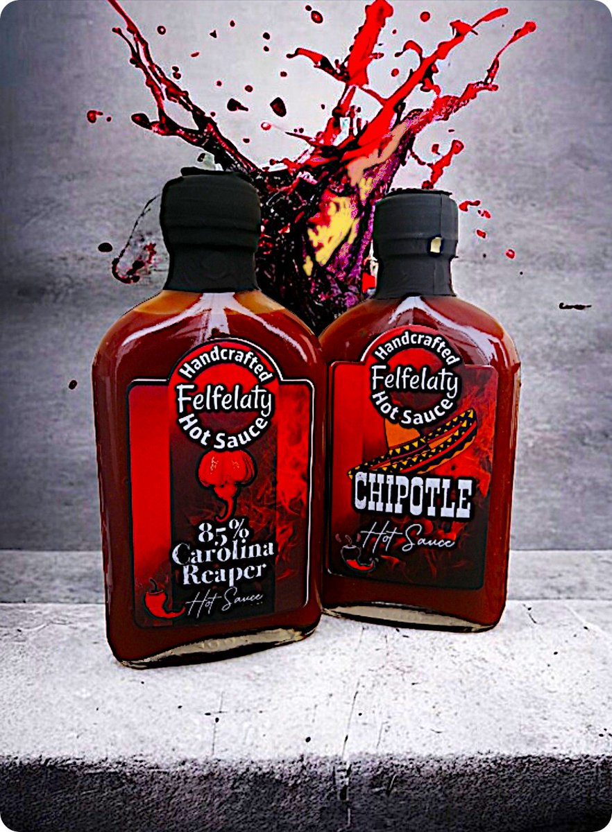 #فلفلاتي_اقوى_ازازة_شطة_في_مصر
#felfelaty_the_hottest_sauce_in_Egypt
#صنع_في_مصر
#madewithlove
#carolinareaper
#hotsauce
#chipotle